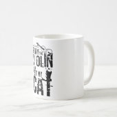 Violin Cat Kaffeetasse (VorderseiteRechts)