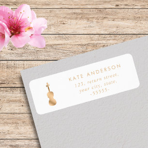 Violin Cello Elegante Musik Lehrer Modernes Weiß