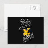 Violin Chick #4 Postkarte (Vorne/Hinten)