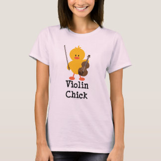 Violin Chick Bio T-Shirt