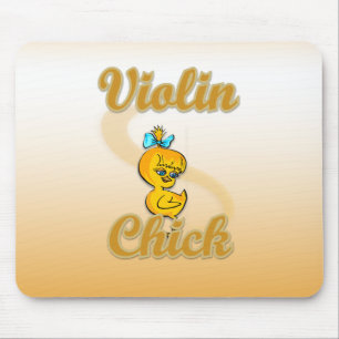Violin Chick Mousepad