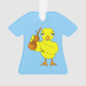 Violin Chick Ornament (Vorderseite)