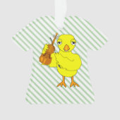 Violin Chick Ornament (Vorderseite)