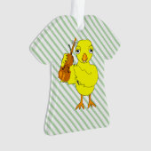 Violin Chick Ornament (Vorderseite)