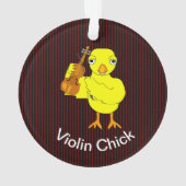 Violin Chick Ornament (Rückseite)