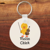 Violin Chick Schlüsselanhänger (Vorderseite)