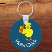 Violin Chick Schlüsselanhänger (Vorderseite)