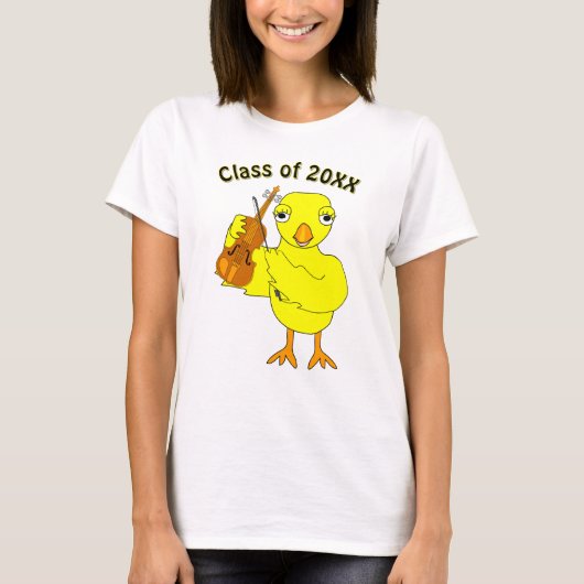 Violin Chick T-Shirt (Vorderseite)