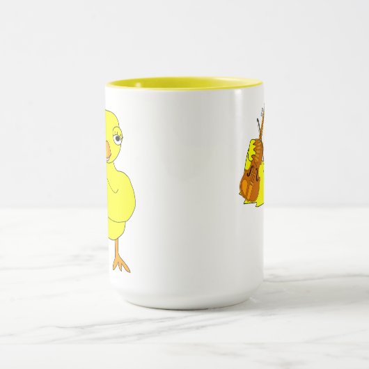 Violin Chick Tasse (Zentrum)