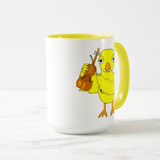 Violin Chick Tasse (VorderseiteRechts)