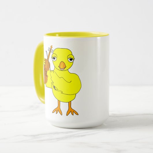 Violin Chick Tasse (Vorderseite Links)