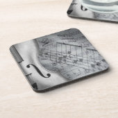 Violin Cork Untersetzer (Linke Seite)