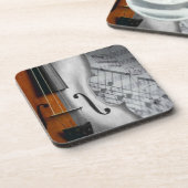 Violin Cork Untersetzer (Linke Seite)