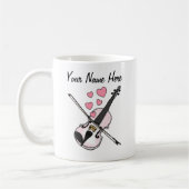 Violin Custom Wedding Tasse Violinist Musician Gif (Links)