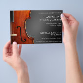 Violin Erwägungsgrund Streichquartett Konzert Flyer (Handgriff)