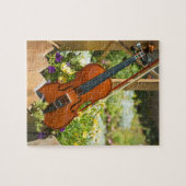 Violin Garden Puzzle (Horizontal)