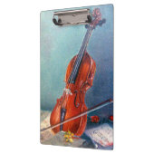 Violín/Geige Klemmbrett (Links)