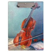 Violín/Geige Klemmbrett (Vorderseite)