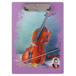 Violín/Geige Klemmbrett