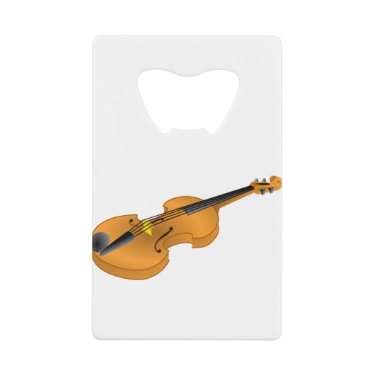 Violin Geldbeutel Flaschenöffner (Vorderseite)