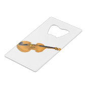 Violin Geldbeutel Flaschenöffner (Rückseite Schrägansicht)