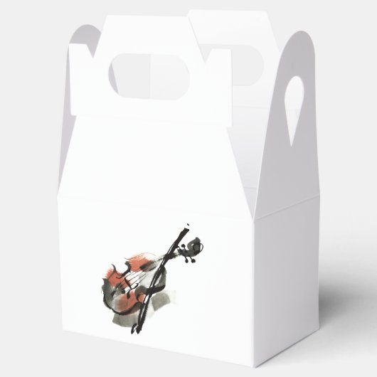 Violin Geschenkschachtel (Geöffnet)