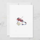 Violin Ghost Einladung (Vorderseite)