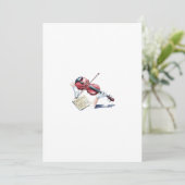 Violin Ghost Einladung (Stehend Vorderseite)