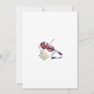 Violin Ghost Einladung