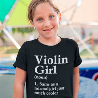 Violin Girl Funny Definition Spaß Musik Lover