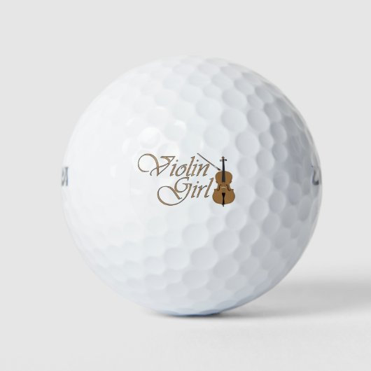 Violin Girl Golfball (Vorderseite)