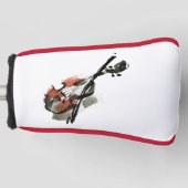 Violin Golf Headcover (Vorderseite)