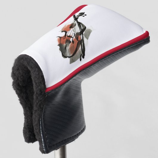 Violin Golf Headcover (3/4 Vorderseite)