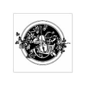 Violin Gummistempel (Prägung)