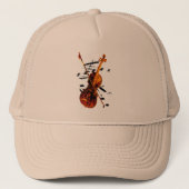 Violin Hat Truckerkappe (Vorderseite)