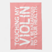 Violin Hazard Handtuch (Vertikal)