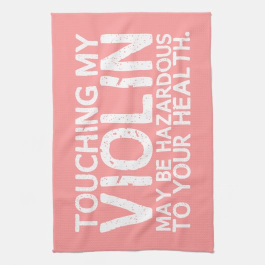 Violin Hazard Handtuch (Vertikal)