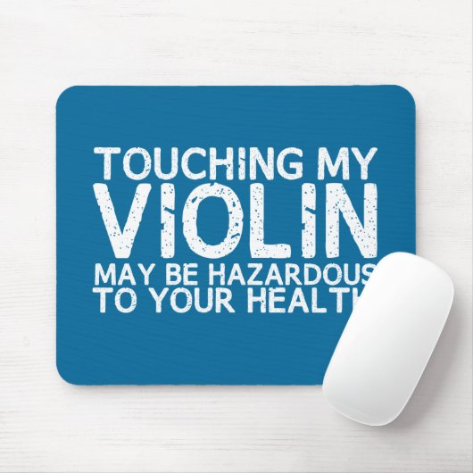 Violin Hazard Mousepad (Mit Mouse)
