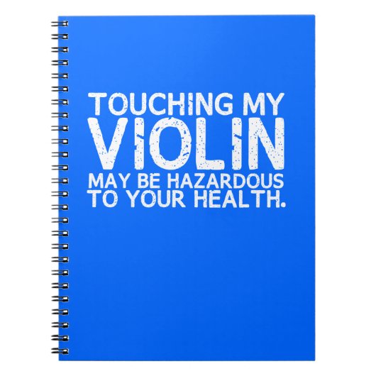 Violin Hazard Notizblock (Vorderseite)