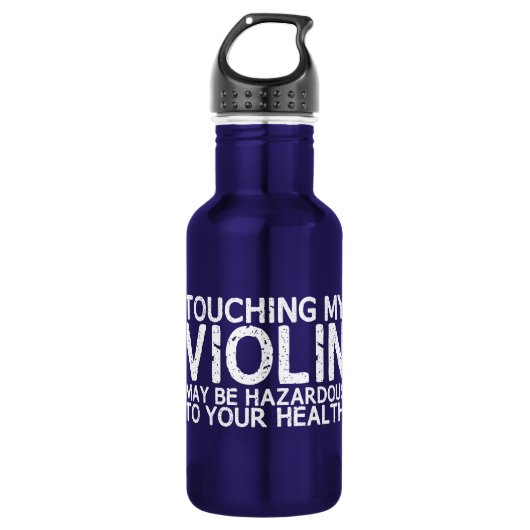 Violin Hazard Trinkflasche (Vorderseite)