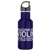 Violin Hazard Trinkflasche (Vorderseite)