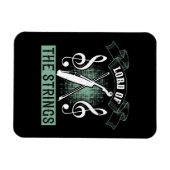 Violin - Herr der Streichungen Magnet (Horizontal)