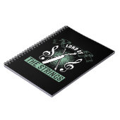 Violin - Herr der Streichungen Notizblock (Linke Seite)