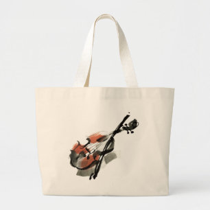 Violin Jumbo Stoffbeutel