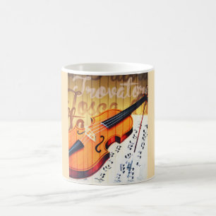 Violin Kaffeetasse