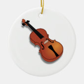 Violin Keramik Ornament (Vorne)