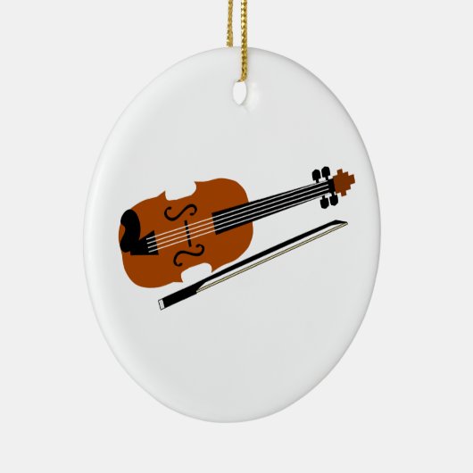 Violin Keramik Ornament (Rechts)