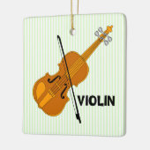 Violin Keramikornament (Links)