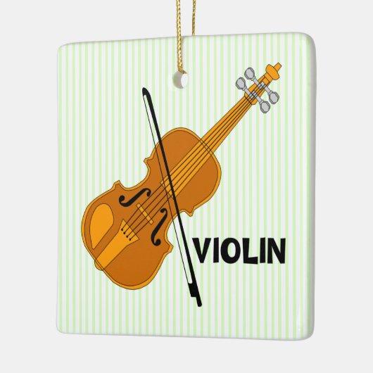 Violin Keramikornament (Links)