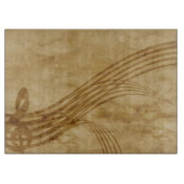 Violin Key Schneidebrett (Vorderseite)
